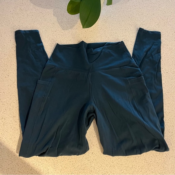 BuffBunny Sz S Rosa Pocket Leggings in Teal Me More Size Small - Picture 6 of 16